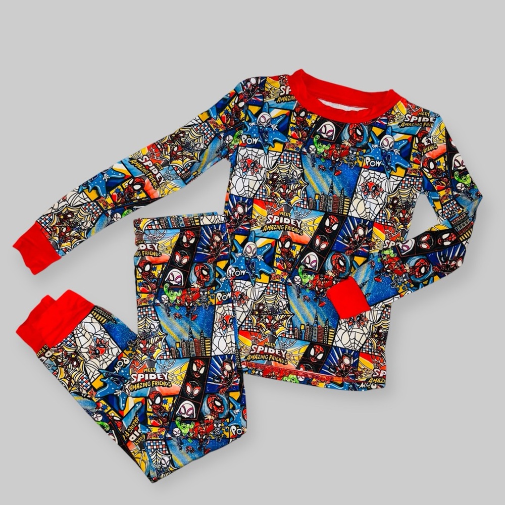 Spider Man Bamboo Pj Set